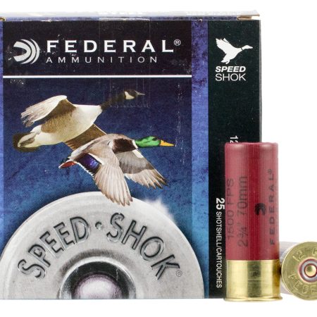Federal WF1454 Speed-Shok  12Gauge 2.75" 1 1/8oz 4Shot 25 Per Box/10 Case