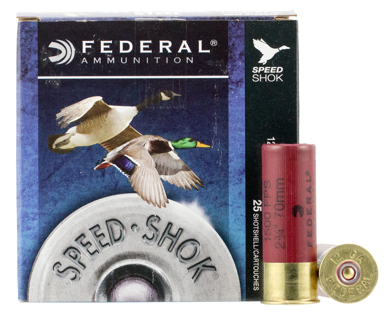 Federal WF1454 Speed-Shok 12Gauge 2.75" 1 1/8oz 4Shot 25 Per Box/10 Case