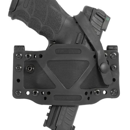 Limbsaver 12504 CrossTech IWB/OWB Black Polymer Belt Clip/Strap Fits Universal Handgun Ambidextrous