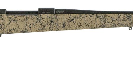 Howa HHS63702 M1500 HS Precision 7mm Rem Mag 3+1 24" Barrel, Black Metal Finish & Tan Black Webbed Fixed HS Precision Stock