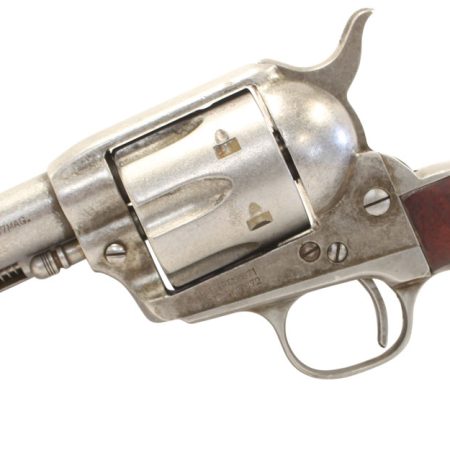 Taylors & Company 555136 1873 Cattleman 357 Mag Caliber with 4.75" Barrel, 6rd Capacity Cylinder, Overall Antique Finish Steel & Walnut Grip