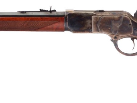 Taylors & Company 550240COM 1873 Comanchero 45 Colt (LC) Caliber with 10+1 Capacity, 18" Blued Barrel, Color Case Hardened Metal Finish & Walnut Straight Stock Right Hand (Full Size)