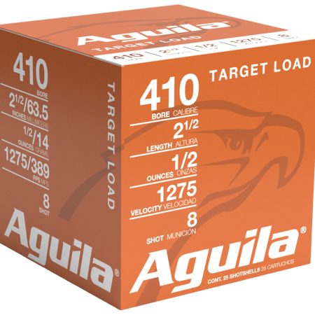 Aguila 1CHB4139 Target Load  410Gauge 2.50" 1/2oz 9Shot 25 Per Box/20 Case