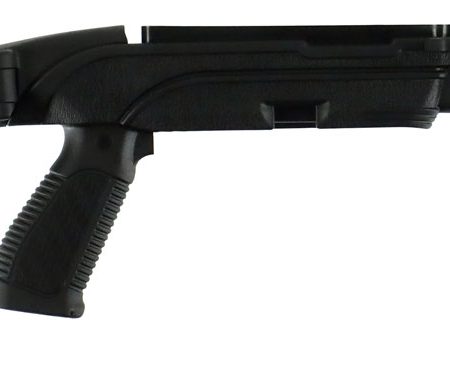 ProMag PM278 Tactical Folding Stock  Black Synthetic with Pistol Grip for Remington 597
