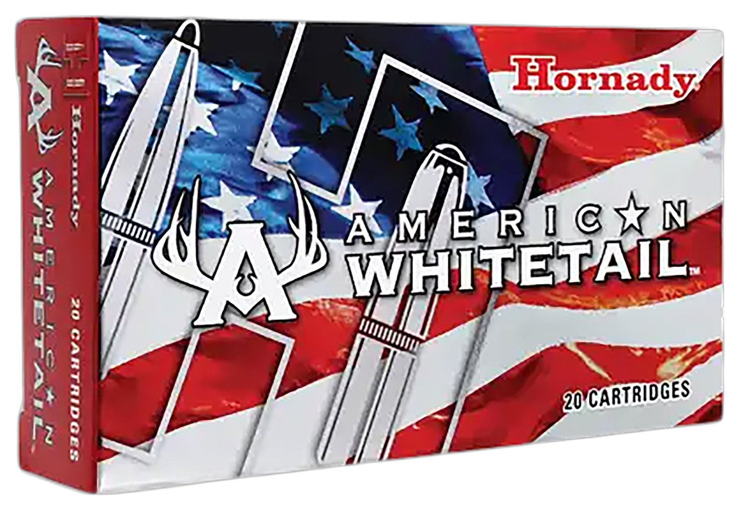 Hornady 81084 American Whitetail 30-06Springfield 180gr InterLock Spire Point 20 Per Box/10 Case