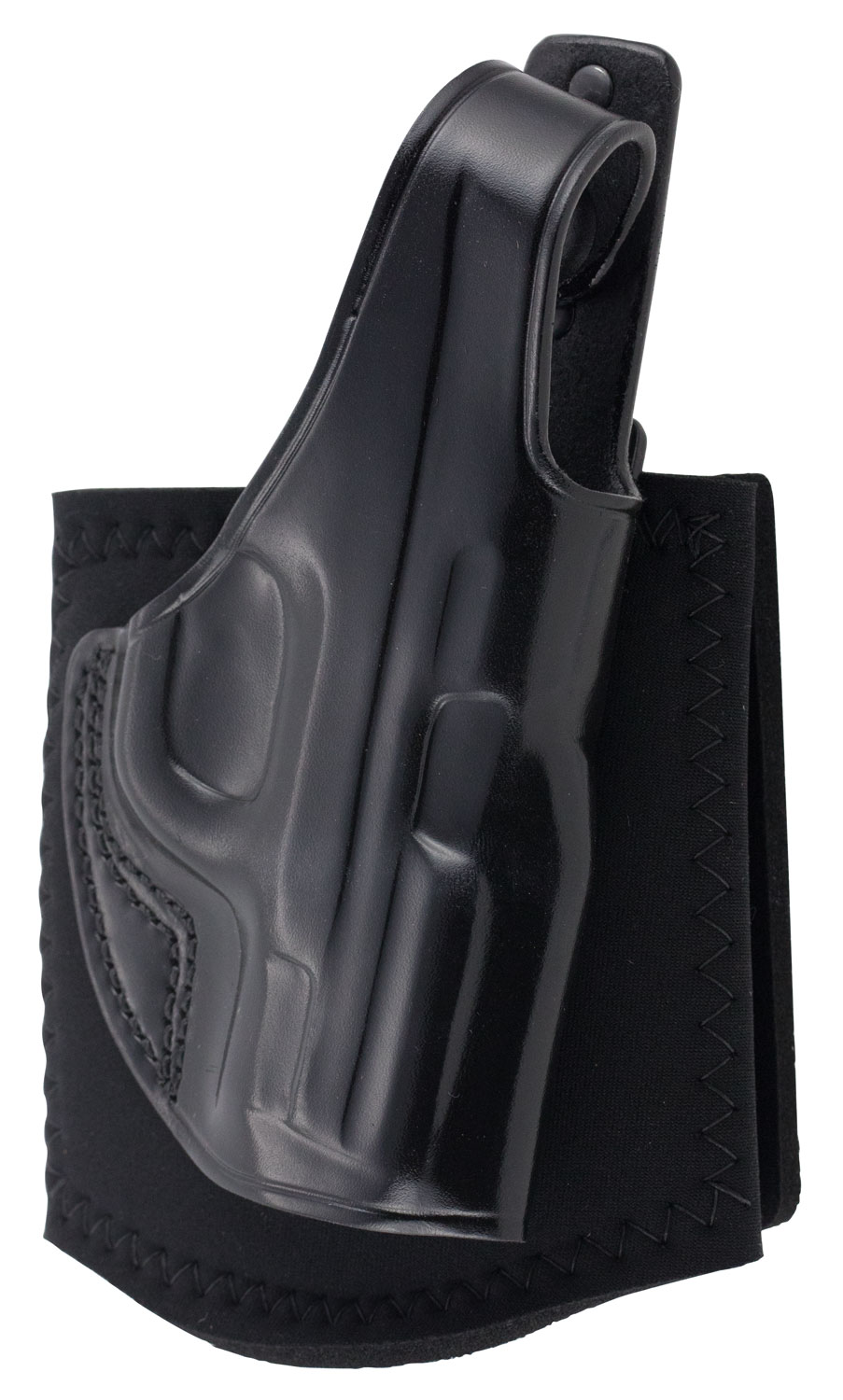 Galco AG652B Ankle Glove Size Fits Ankles up to 13" Black Leather Hook & Loop Fits S&W M&P Shield Fits S&W M&P Shield Plus Fits S&W M&P Shield 2.0 Right Hand