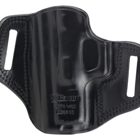 Galco CM440B Combat Master  OWB Black Leather Belt Slide Fits Springfield XD Fits Springfield XD Mod. 2 Fits Springfield XD-M Right Hand