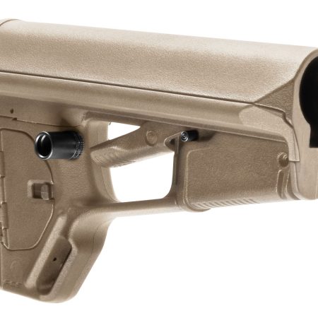 Magpul MAG378-FDE ACS-L Carbine Stock Flat Dark Earth Synthetic for AR-15, M16, M4 with Mil-Spec Tube (Tube Not Included)