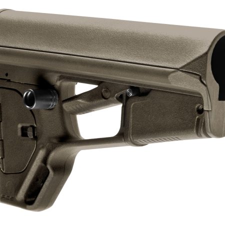 Magpul MAG378-ODG ACS-L Carbine Stock OD Green Synthetic for AR-15, M16, M4 with Mil-Spec Tube (Tube Not Included)