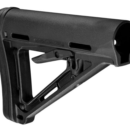 Magpul MAG401BLK MOE Carbine Stock Black Synthetic with AR-15, M16, M4 with Commercial Tube (Tube Not Included)