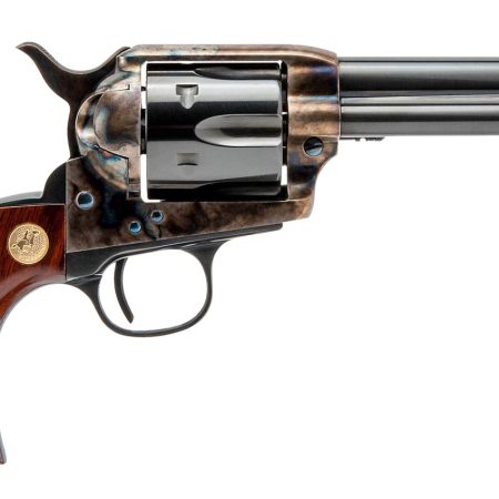 Cimarron MP410 Model P  45 Colt (Long Colt) 6 Shot 4.75" Blued Stainless Steel Barrel, Blued Cylinder, Color Case Hardened Steel Frame, Walnut Grip, Exposed Hammer