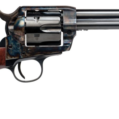 Cimarron PP411 Frontier Pre-War 1896-1940 45 Colt (LC) 6 Shot, 5.50" Blued Steel Barrel, Blued Cylinder, Color Case Hardened Steel Frame, Walnut Grip, Exposed Hammer