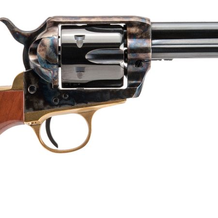Cimarron PPP357 Pistolero 38 Special 6 Shot 4.75" Blued Steel Barrel, Blued Cylinder, Color Case Hardened Steel Frame, Walnut Grip, Exposed Hammer