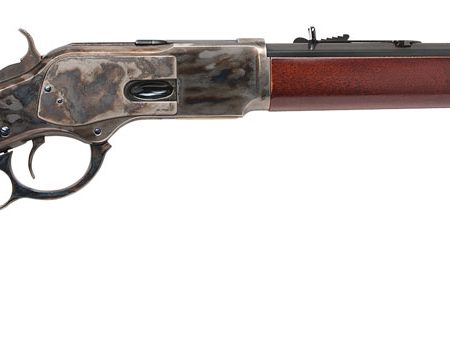 Cimarron CA281 1873 Short Full Size 45 Colt (Long Colt) 10+1 20" Blued Octagon Barrel, Color Case Hardened Stainless Steel Receiver, Walnut Fixed Stock, Right Hand