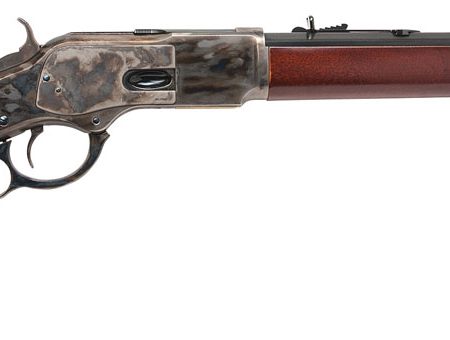 Cimarron CA271 1873 Short Full Size 38 Special 357 Mag 10+1 20" Blued Octagon Barrel, Color Case Hardened Stainless Steel Receiver, Fixed Walnut Stock, Right Hand