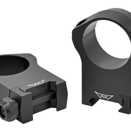 Warne 7217M Scope Rings Mountain Tech Matte Black 30mm Ultra High 0 MOA
