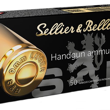 Sellier & Bellot SB9D Handgun  9mmLuger 124gr Jacketed Hollow Point 50 Per Box/20 Case
