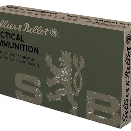 Sellier & Bellot SB65A Rifle  6.5Creedmoor 140gr Full Metal Jacket Boat Tail 20 Per Box/25 Case