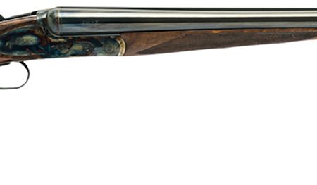 Dickinson 202P Plantation  20 Gauge with 28" Black Barrel, 3" Chamber, 2rd Capacity, Color Case Hardened Metal Finish, Oil Turkish Walnut Stock & Double Trigger  Right Hand (Full Size)