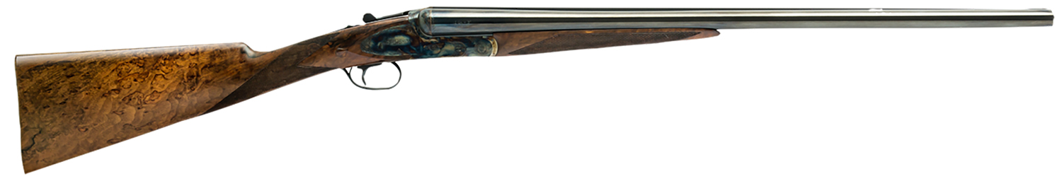 Dickinson 202P Plantation 20 Gauge with 28" Black Barrel, 3" Chamber, 2rd Capacity, Color Case Hardened Metal Finish, Oil Turkish Walnut Stock & Double Trigger Right Hand (Full Size)
