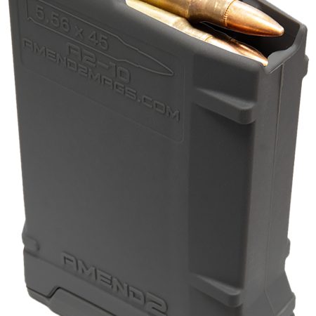 Amend2 556MOD2BLK10 MOD-2  10rd 223 Rem/5.56x45mm NATO Compatible w/ AR-15/M16/M4 Black Polymer
