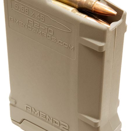 Amend2 556MOD2FDE10 MOD-2  10rd 223 Rem/5.56x45mm NATO Compatible w/ AR-15/M16/M4 Flat Dark Earth Polymer