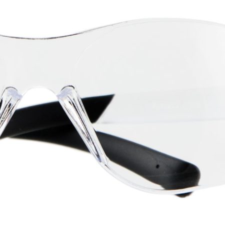 Pyramex PYS2510SDP Zteck Combo Adult Clear Lens Polycarbonate Clear Frame