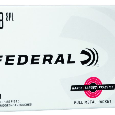 Federal RTP38130 Range & Target  38Special 130gr Full Metal Jacket 50 Per Box/20 Case