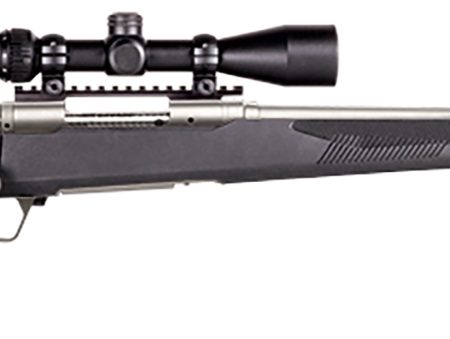 Savage Arms 57354 110 Apex Storm XP 300 Win Mag 3+1 24", Matte Stainless Metal, Synthetic Stock, Vortex Crossfire II 3-9x40mm Scope