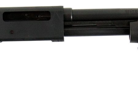 Mossberg 50649 590 Shockwave 410 Gauge Pump 3" 5+1 14.38" Matte Blued Heavy-Walled Barrel, Drilled & Tapped Blued Stainless Steel Receiver, Black Raptor Birdshead Grip