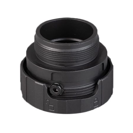 SilencerCo AC2632 ASR Alpha Mount Adapter For Omega 9K/Nano ASR/Harvester 300 Black Steel