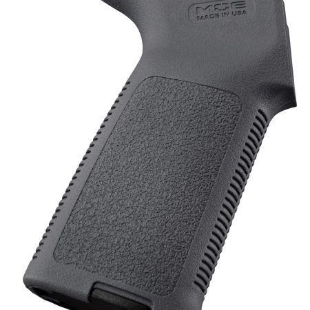 Magpul MAG415-GRY MOE Grip Aggressive Textured Gray Polymer for AR-15, AR-10, M4, M16, M110, SR25