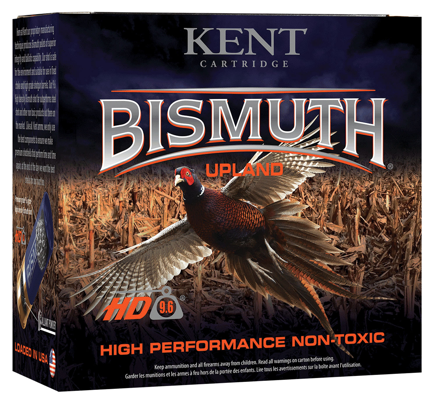 Kent Cartridge B12U306 Bismuth Upland 12 Gauge 2.75" 1 1/16 oz Bismuth 6 Shot 25 Per Box/ 10 Case