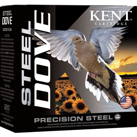 Kent Cartridge K20SD246 Steel Dove 20Gauge 2.75" 7/8oz 6Shot 25 Per Box/10 Case