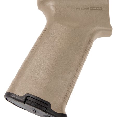 Magpul MAG537-FDE MOE+ Grip Flat Dark Earth Polymer with OverMolded Rubber for AK-47, AK-74