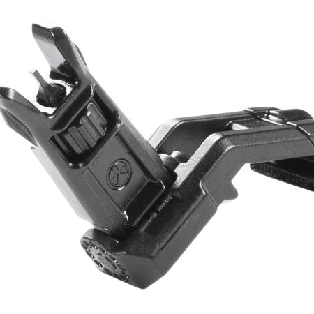 Magpul MAG525-BLK MBUS Pro Offset Sight Front  QPQ Melonited Steel Construction for AR-15