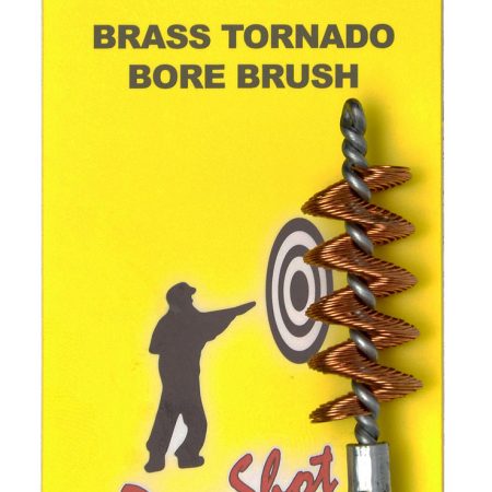 Pro-Shot 45PTO Tornado Bore Brush .45 Cal Pistol #8-32 Thread Brass Spiral Wound Loop