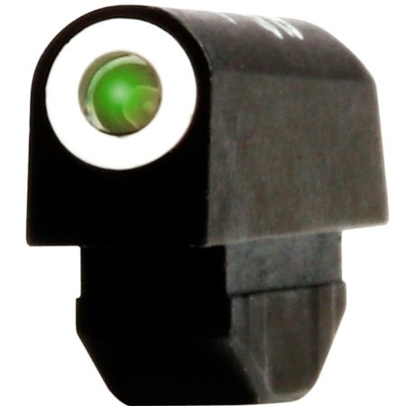 XS Sights RV0001N4 Standard Dot Revolver Front Sight-Smith & Wesson Black | Green Tritium White Outline Front Sight