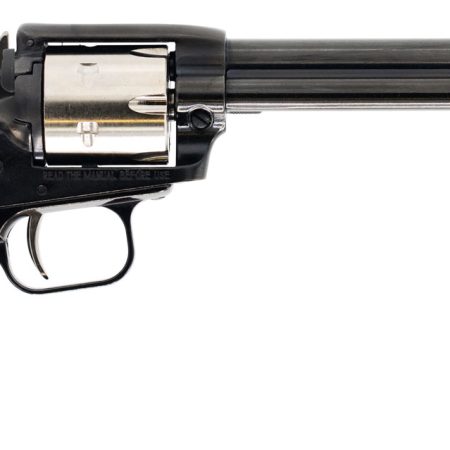 Heritage Mfg RR22TT6BLKPRL Rough Rider Altamont 22 LR 6 Shot, 6.50" Black Oxide Steel Barrel, Black Oxide Zinc Alloy Frame, Matte Stainless Cylinder, Black Pearl Grip, Manual Safety, Exposed Hammer