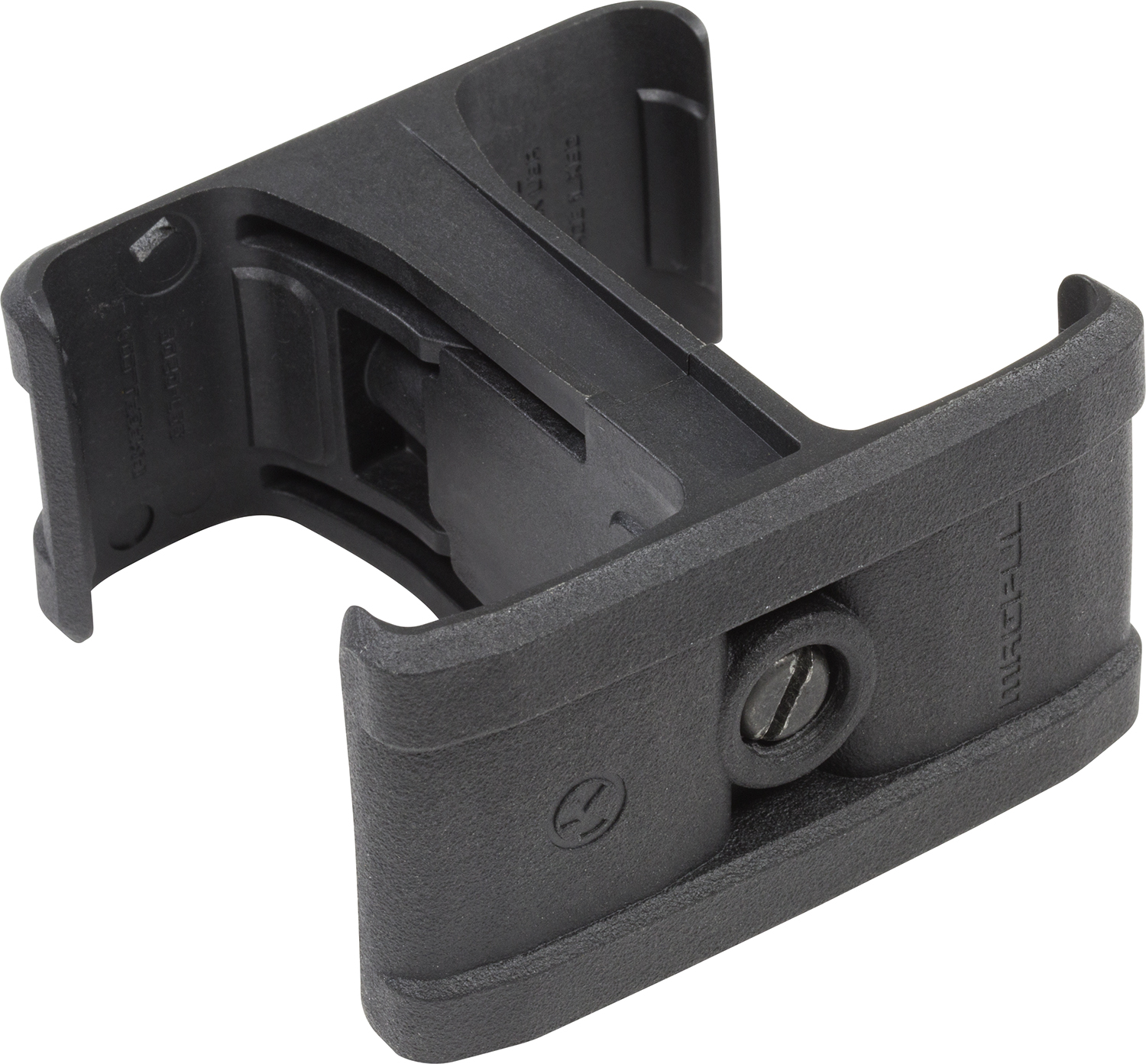 Magpul MAG566-BLK MagLink Coupler Made of Polymer w/ Black Finish & 2-Piece Bolt-On Design for PMAG 30 AK/AKM Magazines