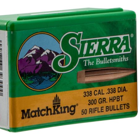 Sierra 9300T MatchKing 338Cal 300gr Hollow Point Boat Tail 50/Box