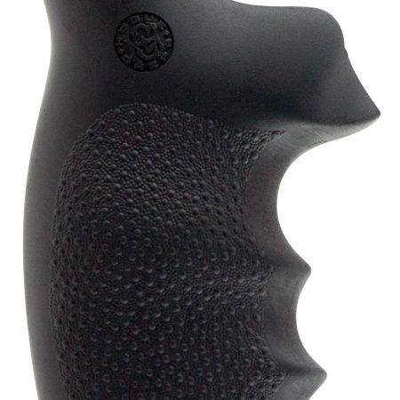Hogue 48000 OverMolded Monogrip Black Rubber with Finger Grooves for Colt Detective Special, Diamondback, Cobra
