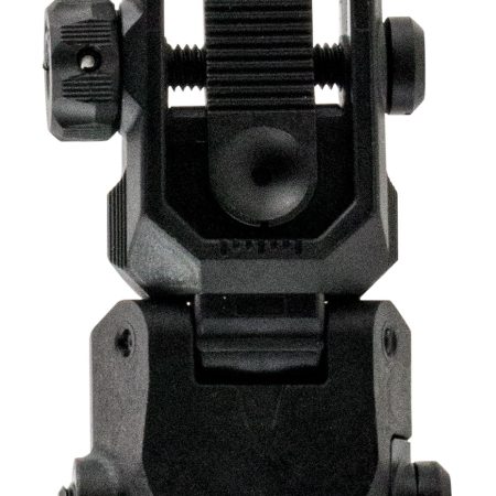 Kriss USA DAPRSBL00 Defiance Rear Flip-Up Black AR-15 Low Profile Polymer