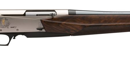 Browning 031047211 BAR MK3 Full Size 243 Win 4+1 22" Blue Polished Sporter Barrel, Drilled & tapped Engraved Satin Nickel Aluminum Receiver, Fixed Oiled Turkish Walnut Stock, Right Hand