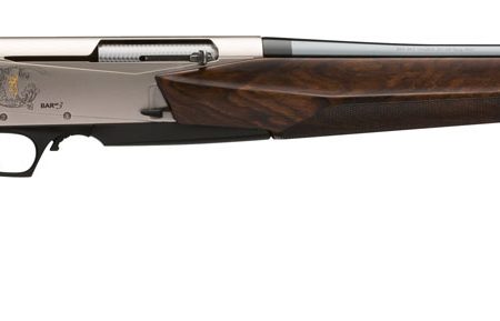 Browning 031047216 BAR MK3 Full Size 7mm-08 Rem 4+1 22" Blue Polished Sporter Barrel, Drilled & Tapped Engraved Matte Nickel Aluminum Receiver, Fixed Oiled Turkish Walnut Stock, Right Hand