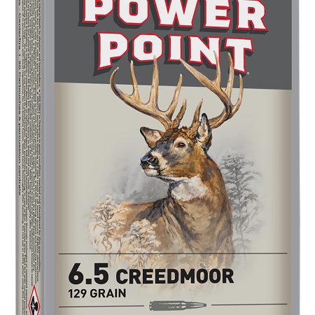 Winchester Ammo X651 Power-Point  6.5Creedmoor 129gr 20 Per Box/10 Case