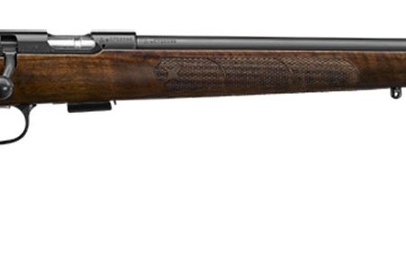 CZ-USA 02310 CZ 457 American Full Size 22 LR 5+1 24" Black Nitride Black Nitride Steel Receiver Turkish Walnut Fixed American Style Stock Right Hand