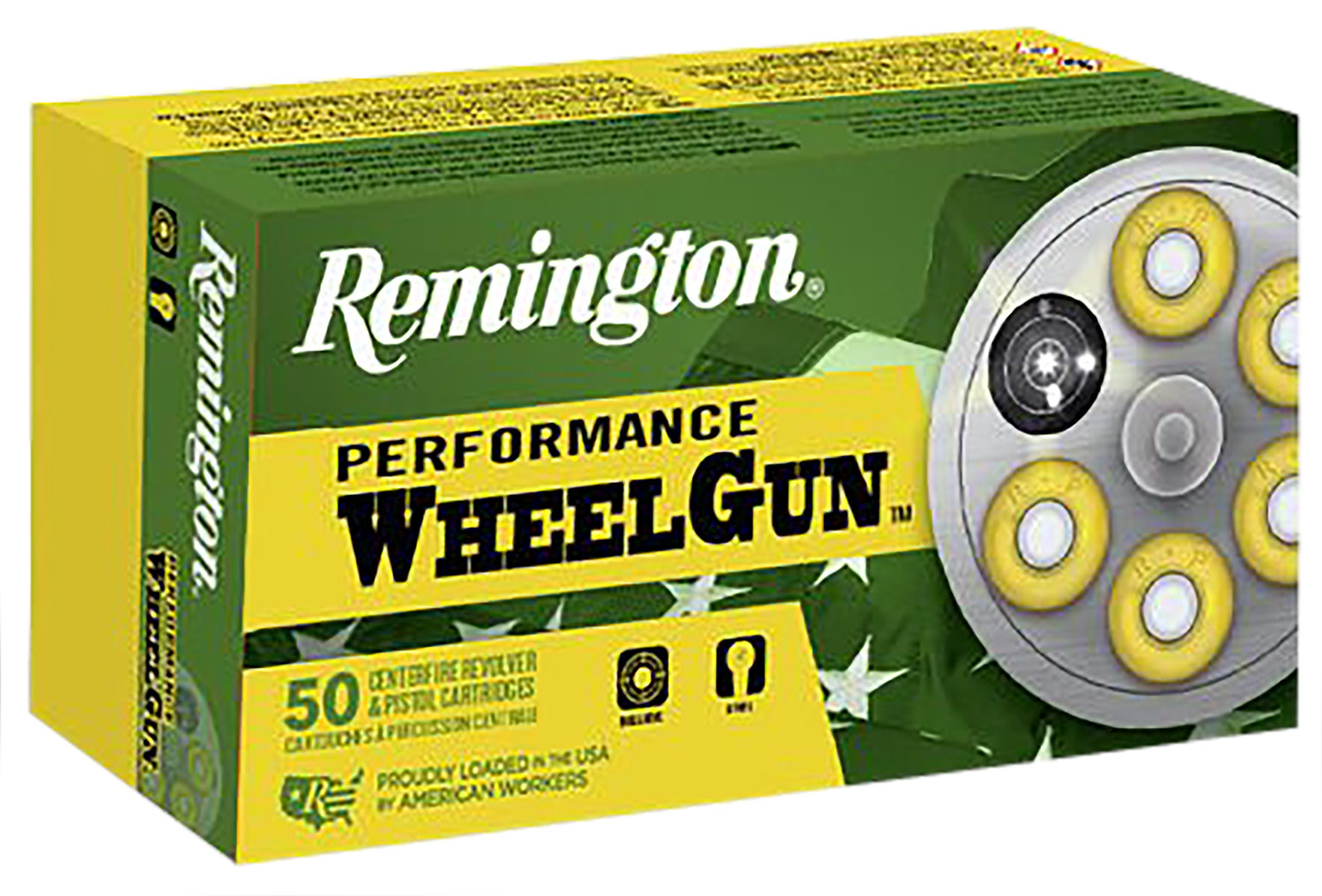 Remington Ammunition 22281 Performance WheelGun 38Special 158gr Lead Round Nose 50 Per Box/10 Case