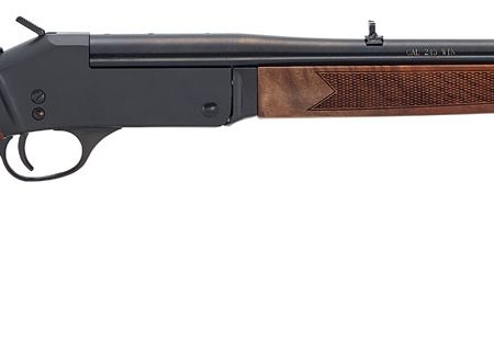 Henry H015Y243 Single Shot  Youth 243 Win 1rd 22" Blued Steel Barrel, Blued Steel Receiver, American Walnut Stock, Right Hand