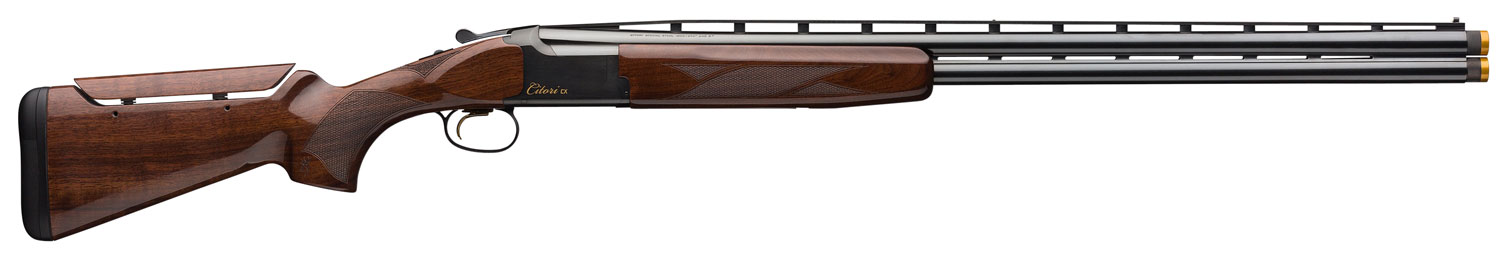 Browning 018111303 Citori CX 12 Gauge 30" Barrel 3" 2rd, Lightweight Blued Barrels, Gold Accented Receiver, American Black Walnut Stock With Graco Adjustable Comb